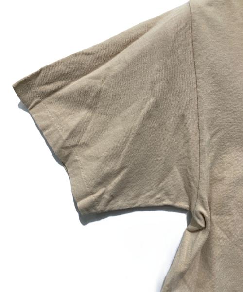 stussy（ステューシー）stussy (ステューシー) グラフィックロゴTシャツ ベージュ サイズ:Ｍの古着・服飾アイテム