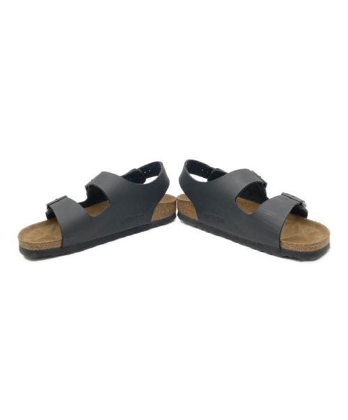 BIRKENSTOCK（ビルケンシュトック）BIRKENSTOCK (ビルケンシュトック) ミラノ ストラップサンダル ブラック サイズ:23cmの古着・服飾アイテム