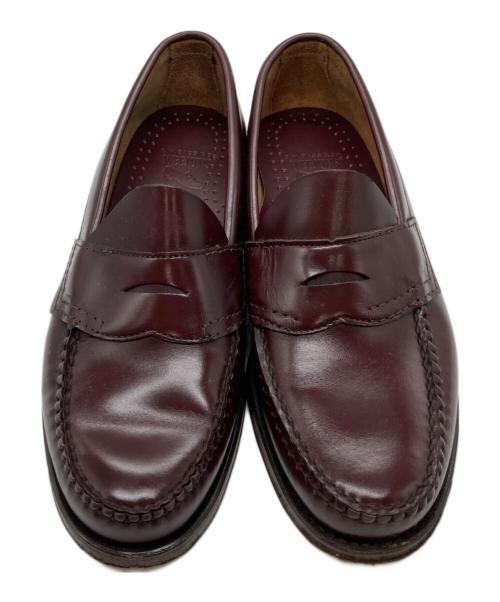 G.H.BASS（ジーエイチバス）G.H.BASS (ジーエイチバス) コインローファー バーガンディー サイズ:6 1/2の古着・服飾アイテム