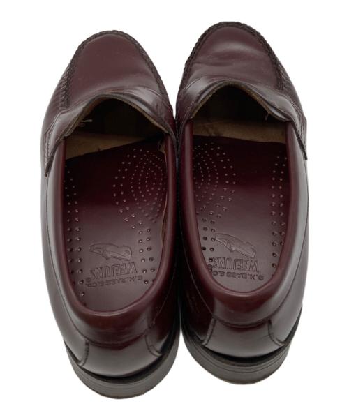 G.H.BASS（ジーエイチバス）G.H.BASS (ジーエイチバス) コインローファー バーガンディー サイズ:6 1/2の古着・服飾アイテム