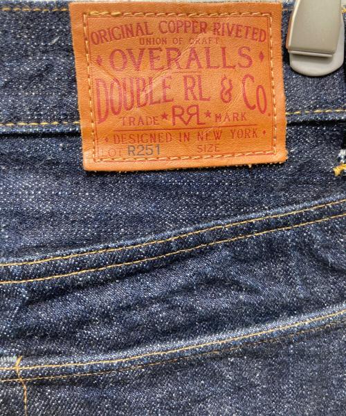 RRL（ダブルアールエル）RRL (ダブルアールエル) VINTAGE 5 POCKET JAPAN WOVEN SELVEDGE DENIM デニムパンツ ネイビー サイズ:ｗ30の古着・服飾アイテム