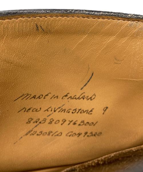 RRL（ダブルアールエル）RRL (ダブルアールエル) NEW LIVINGSTONE ニューリビングストーン レザーブーツ ブラック サイズ:9Dの古着・服飾アイテム