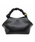 GANNI（ガニー）の古着「BOU BAG SMALL / ボウバッグスモール」｜ブラック
