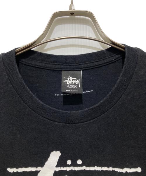 stussy（ステューシー）stussy (ステューシー) Yo!MTV Raps Tee / プリントTシャツ ブラック サイズ:XLの古着・服飾アイテム