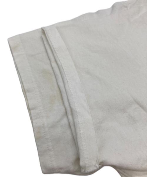 stussy（ステューシー）stussy (ステューシー) デニムスカルプリントT / プリントTシャツ ホワイト サイズ:XLの古着・服飾アイテム