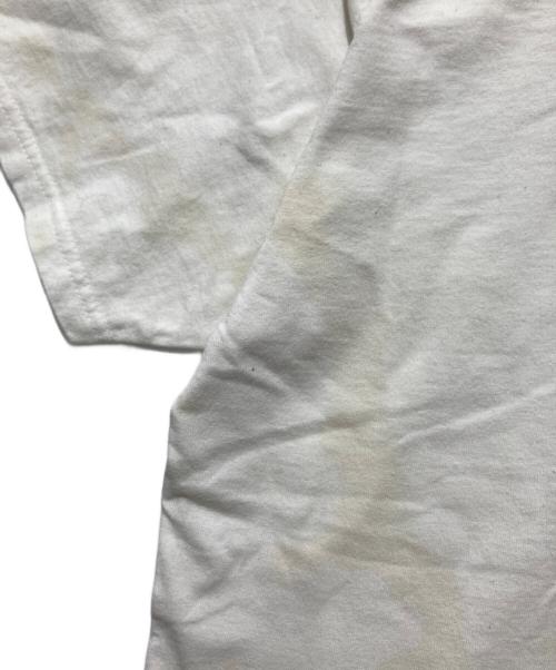 stussy（ステューシー）stussy (ステューシー) デニムスカルプリントT / プリントTシャツ ホワイト サイズ:XLの古着・服飾アイテム