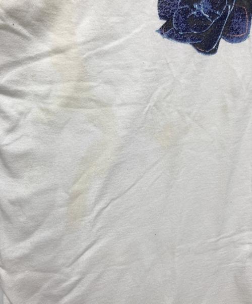 stussy（ステューシー）stussy (ステューシー) デニムスカルプリントT / プリントTシャツ ホワイト サイズ:XLの古着・服飾アイテム