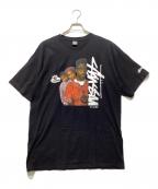 stussyステューシー）の古着「Yo!MTV Raps De La Soul Tee デラソウル ラップTシャツ」｜ブラック