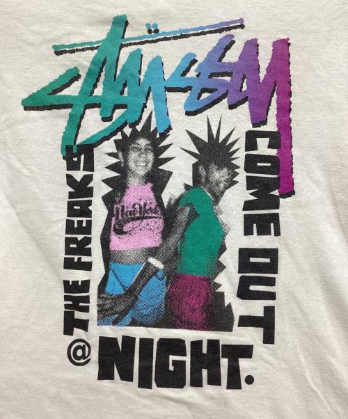 stussy（ステューシー）stussy (ステューシー) Tシャツ / プリントTシャツ ホワイト サイズ:Mの古着・服飾アイテム