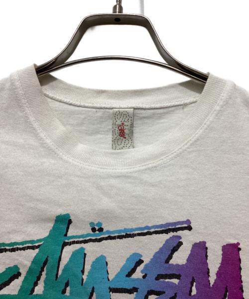 stussy（ステューシー）stussy (ステューシー) Tシャツ / プリントTシャツ ホワイト サイズ:Mの古着・服飾アイテム
