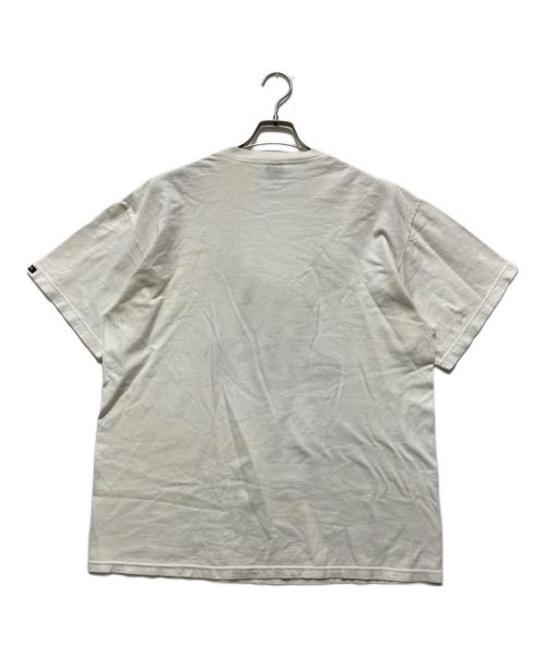 stussy（ステューシー）stussy (ステューシー) カモフラスカルTシャツ / プリントTシャツ ホワイト サイズ:XLの古着・服飾アイテム