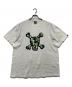 stussy（ステューシー）の古着「カモフラスカルTシャツ / プリントTシャツ」｜ホワイト