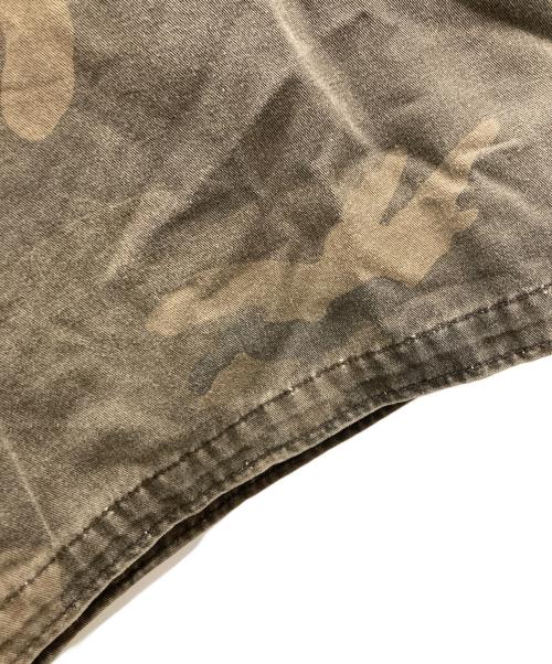 stussy（ステューシー）stussy (ステューシー) MFG カモフラミリタリージャケット ブラウン サイズ:XLの古着・服飾アイテム
