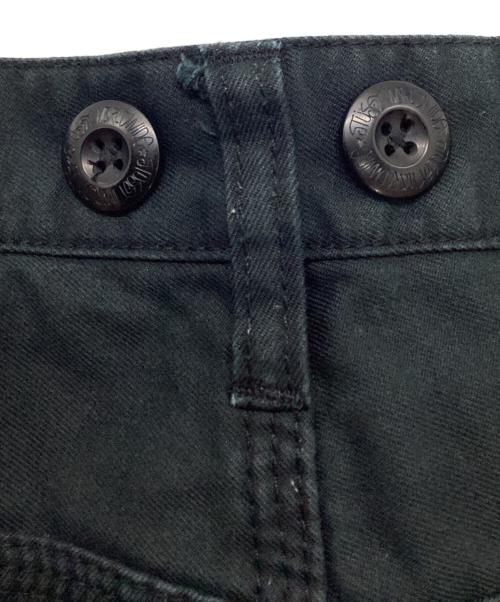 stussy（ステューシー）stussy (ステューシー) 裏チェックワークパンツ ブラック サイズ:36の古着・服飾アイテム