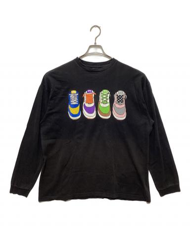 中古・古着通販】stussy (ステューシー) スニーカープリント長袖T