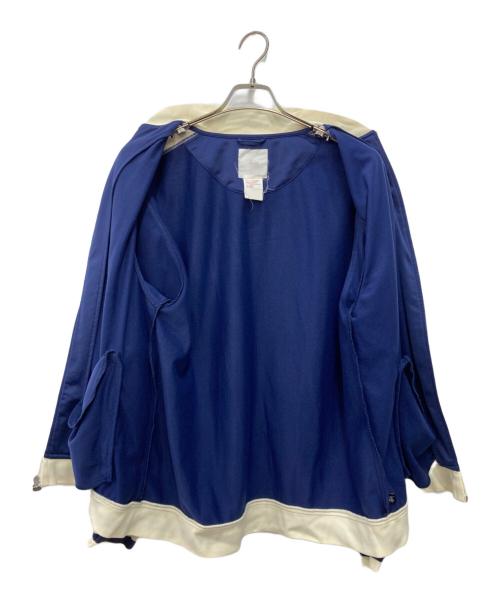 stussy（ステューシー）stussy (ステューシー) 90s2WAYスリーブトラックジャケット ネイビー×アイボリー サイズ:XLの古着・服飾アイテム