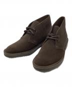 CLARKSクラークス）の古着「デザートブーツ」｜ブラウン