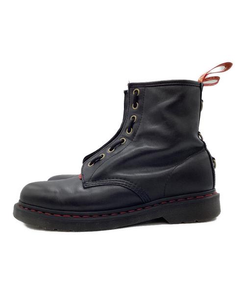 Dr.Martens（ドクターマーチン）Dr.Martens (ドクターマーチン) YEAR OF THE RABBIT8ホールブーツ ブラック サイズ:UK8の古着・服飾アイテム