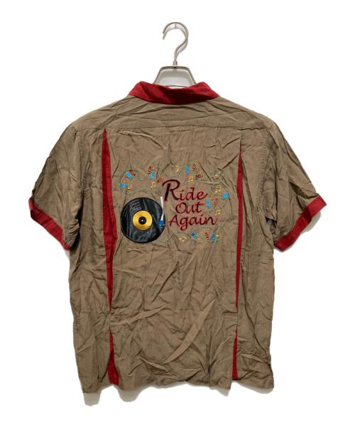 Dry Bones（ドライボーンズ）Dry bones (ドライボーンズ) オープンカラーシャツ カーキ サイズ:Mの古着・服飾アイテム