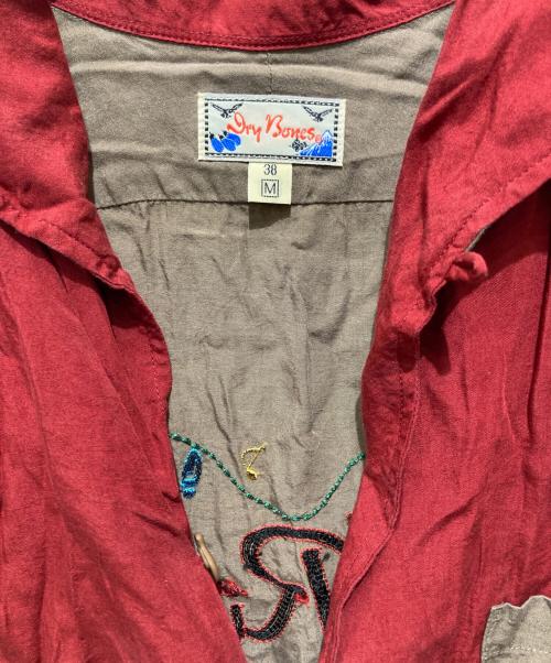 Dry Bones（ドライボーンズ）Dry bones (ドライボーンズ) オープンカラーシャツ カーキ サイズ:Mの古着・服飾アイテム