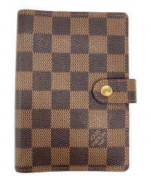 LOUIS VUITTON（ルイ ヴィトン）の古着「アジェンダPM手帳カバー」｜ブラウン