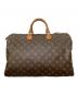 LOUIS VUITTON（ルイ ヴィトン）の古着「ハンドバッグ/ モノグラムカバン / スピーディ40」｜ブラウン