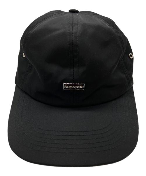 SUPREME（シュプリーム）SUPREME (シュプリーム) 24FW Enamel Logo 6-panel Cap ブラックの古着・服飾アイテム