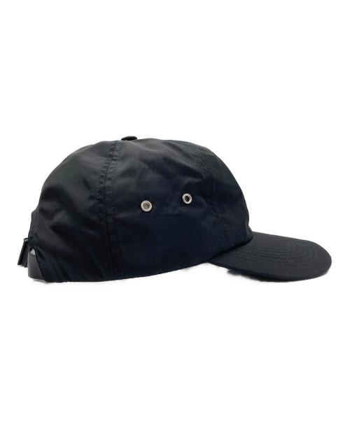 SUPREME（シュプリーム）SUPREME (シュプリーム) 24FW Enamel Logo 6-panel Cap ブラックの古着・服飾アイテム