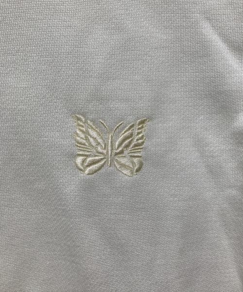 Needles（ニードルズ）Needles (ニードルズ) SLEEVE LESS SWEAT C/PE JERSEY / スリーブレス スウェット ベスト ホワイト サイズ:Lの古着・服飾アイテム