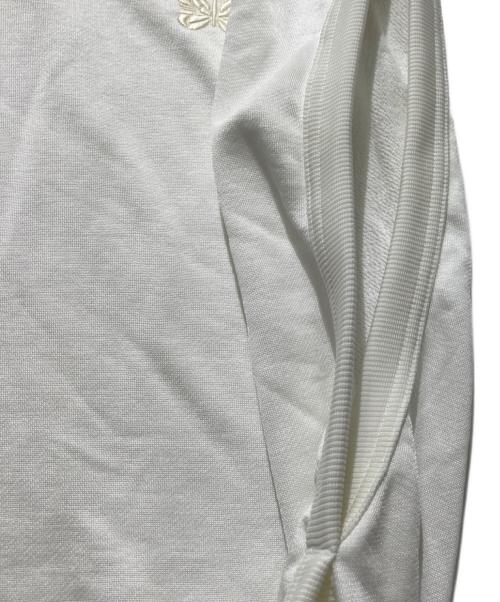 Needles（ニードルズ）Needles (ニードルズ) SLEEVE LESS SWEAT C/PE JERSEY / スリーブレス スウェット ベスト ホワイト サイズ:Lの古着・服飾アイテム