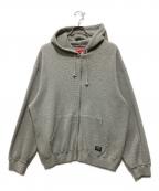 SUPREMEシュプリーム）の古着「25SS Hooded Zip Up Thermal」｜ヘザーグレー