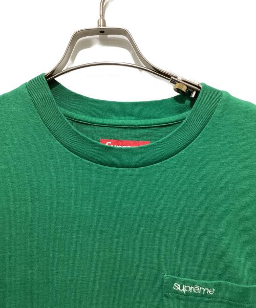 SUPREME（シュプリーム）SUPREME (シュプリーム) 25SS S/S Pocket Tee ポケットTシャツ グリーン サイズ:Mの古着・服飾アイテム