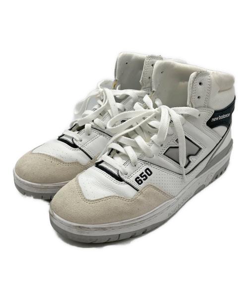 NEW BALANCE（ニューバランス）NEW BALANCE (ニューバランス) ハイカットスニーカー ホワイト サイズ:28cmの古着・服飾アイテム