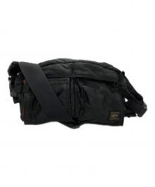 HEAD PORTER（ヘッドポーター）の古着「タンカー ウエストバッグ　」｜ブラック