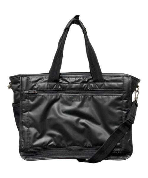 PORTER（ポーター）PORTER (ポーター) 2WAYトートバッグ ブラックの古着・服飾アイテム