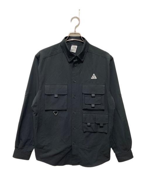 NIKE ACG（ナイキエーシージー）NIKE ACG (ナイキエーシージー) Dri-FIT ADV UV シャツ ブラック サイズ:Lの古着・服飾アイテム
