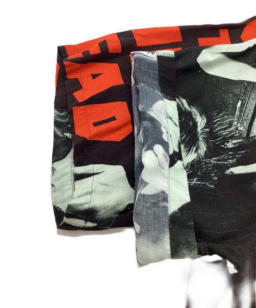 WACKO MARIA（ワコマリア）WACKO MARIA (ワコマリア) NIGHT OF THE LIVING DEAD HAWAIIAN SHIRT / ナイトオブザリビングデッド ハワイアンシャツ ブラック×レッド サイズ:Lの古着・服飾アイテム