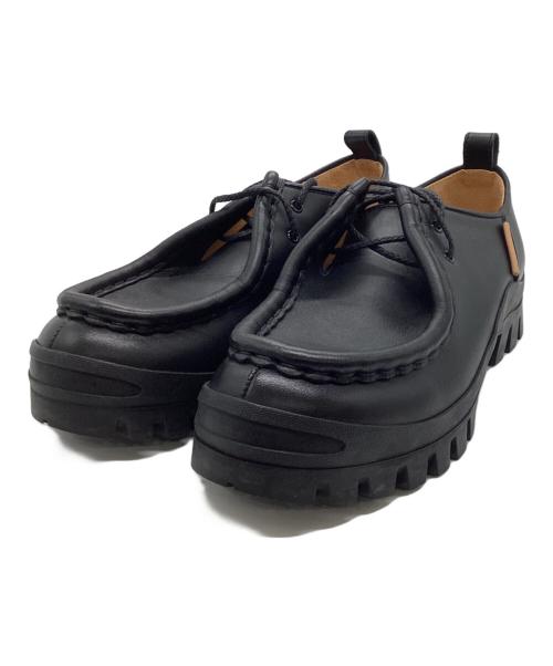 HENDER SCHEME（エンダースキーマ）HENDER SCHEME (エンダースキーマ) derby #2146 レザーシューズ ブラック サイズ:表記無しの古着・服飾アイテム