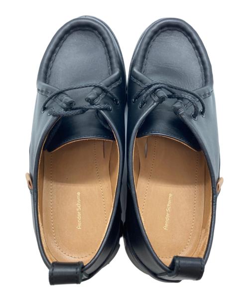 HENDER SCHEME（エンダースキーマ）HENDER SCHEME (エンダースキーマ) derby #2146 レザーシューズ ブラック サイズ:表記無しの古着・服飾アイテム