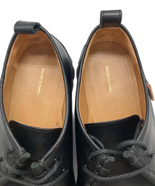 HENDER SCHEME（エンダースキーマ）HENDER SCHEME (エンダースキーマ) derby #2146 レザーシューズ ブラック サイズ:表記無しの古着・服飾アイテム