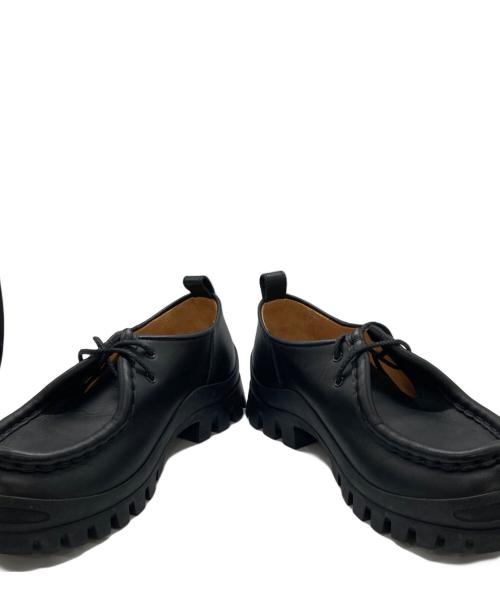 HENDER SCHEME（エンダースキーマ）HENDER SCHEME (エンダースキーマ) derby #2146 レザーシューズ ブラック サイズ:表記無しの古着・服飾アイテム