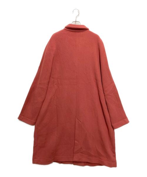 album di famiglia（アルバム ディ ファミリア）album di famiglia (アルバム ディ ファミリア) ステンカラーコート ピンク サイズ:Ｌの古着・服飾アイテム