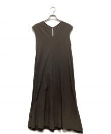 house of lotus（ハウスオブロータス）の古着「ノースリーブワンピース」｜グレー