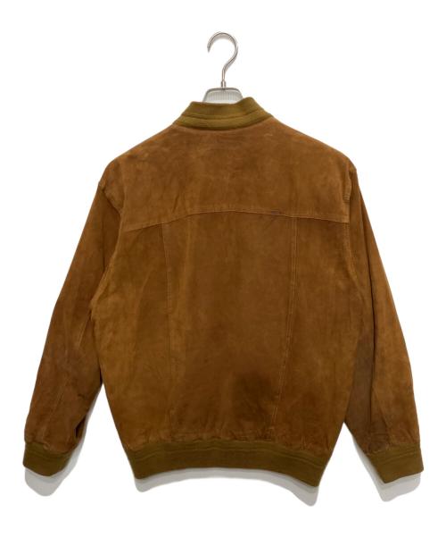 NO BRAND（ノーブランド）NO BRAND (ノーブランド) レザージャケット ブラウン サイズ:Lの古着・服飾アイテム