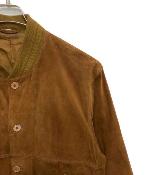 NO BRAND（ノーブランド）NO BRAND (ノーブランド) レザージャケット ブラウン サイズ:Lの古着・服飾アイテム