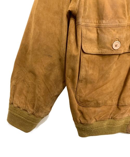 NO BRAND（ノーブランド）NO BRAND (ノーブランド) レザージャケット ブラウン サイズ:Lの古着・服飾アイテム