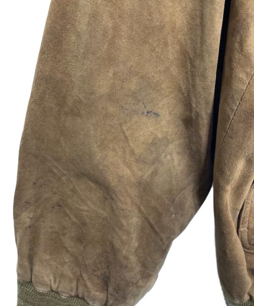 NO BRAND（ノーブランド）NO BRAND (ノーブランド) レザージャケット ブラウン サイズ:Lの古着・服飾アイテム