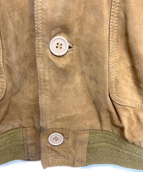 NO BRAND（ノーブランド）NO BRAND (ノーブランド) レザージャケット ブラウン サイズ:Lの古着・服飾アイテム