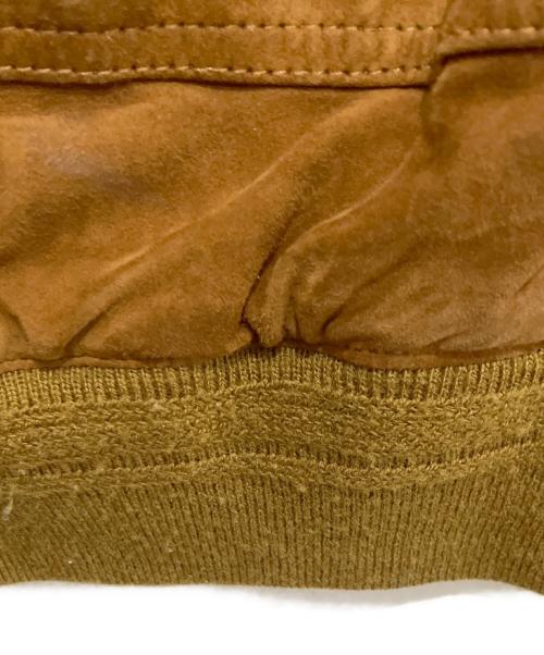 NO BRAND（ノーブランド）NO BRAND (ノーブランド) レザージャケット ブラウン サイズ:Lの古着・服飾アイテム