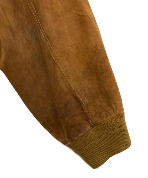 NO BRAND（ノーブランド）NO BRAND (ノーブランド) レザージャケット ブラウン サイズ:Lの古着・服飾アイテム